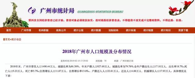 入戶廣州是否有吸引力？ 最新人口數(shù)據(jù)說(shuō)話